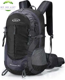 35L Hiking Backpack Water Resistant Travel Daypack