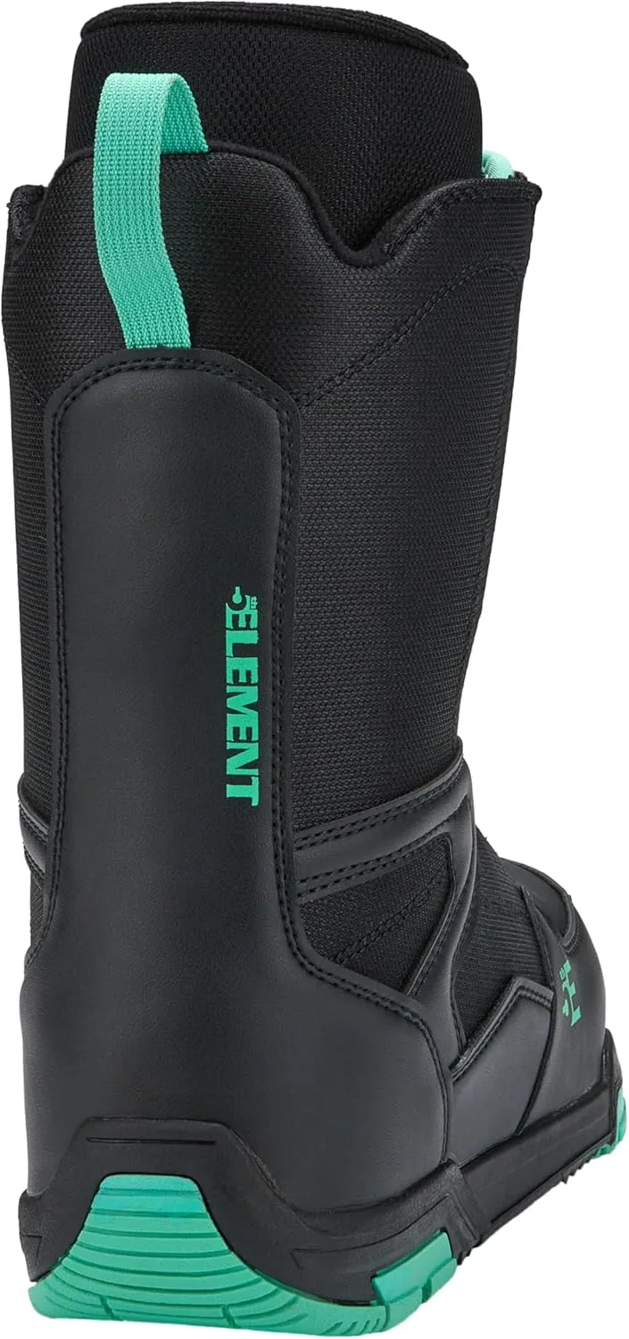 5th Element Lace Up and Dial Snowboard Boots for Women-Compatible with Strap Snowboard Bindings with Waterproof Liners-All Mountain Snowboarding Womens Sizes