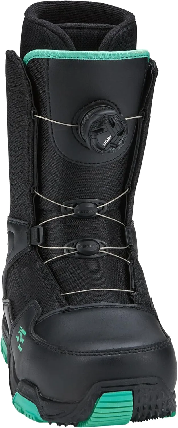 5th Element Lace Up and Dial Snowboard Boots for Women-Compatible with Strap Snowboard Bindings with Waterproof Liners-All Mountain Snowboarding Womens Sizes