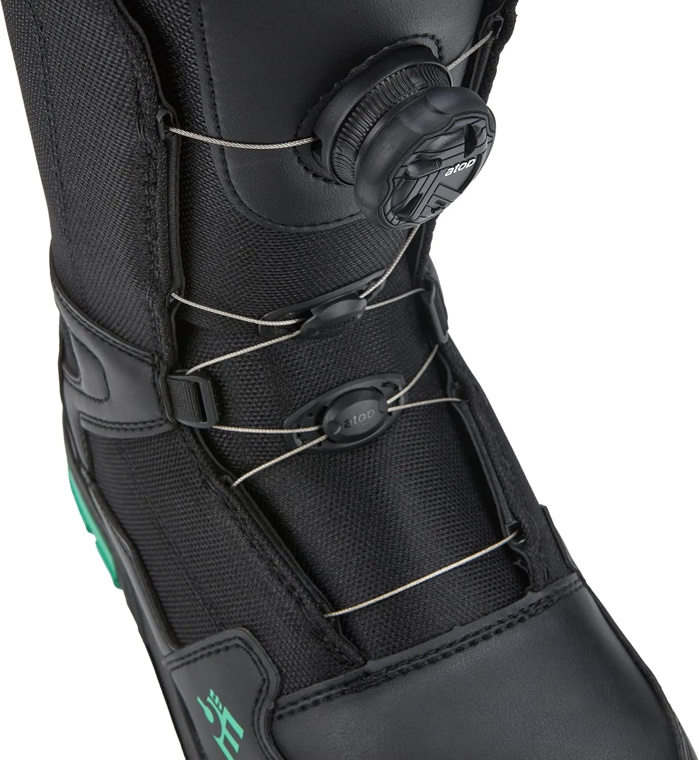 5th Element Lace Up and Dial Snowboard Boots for Women-Compatible with Strap Snowboard Bindings with Waterproof Liners-All Mountain Snowboarding Womens Sizes
