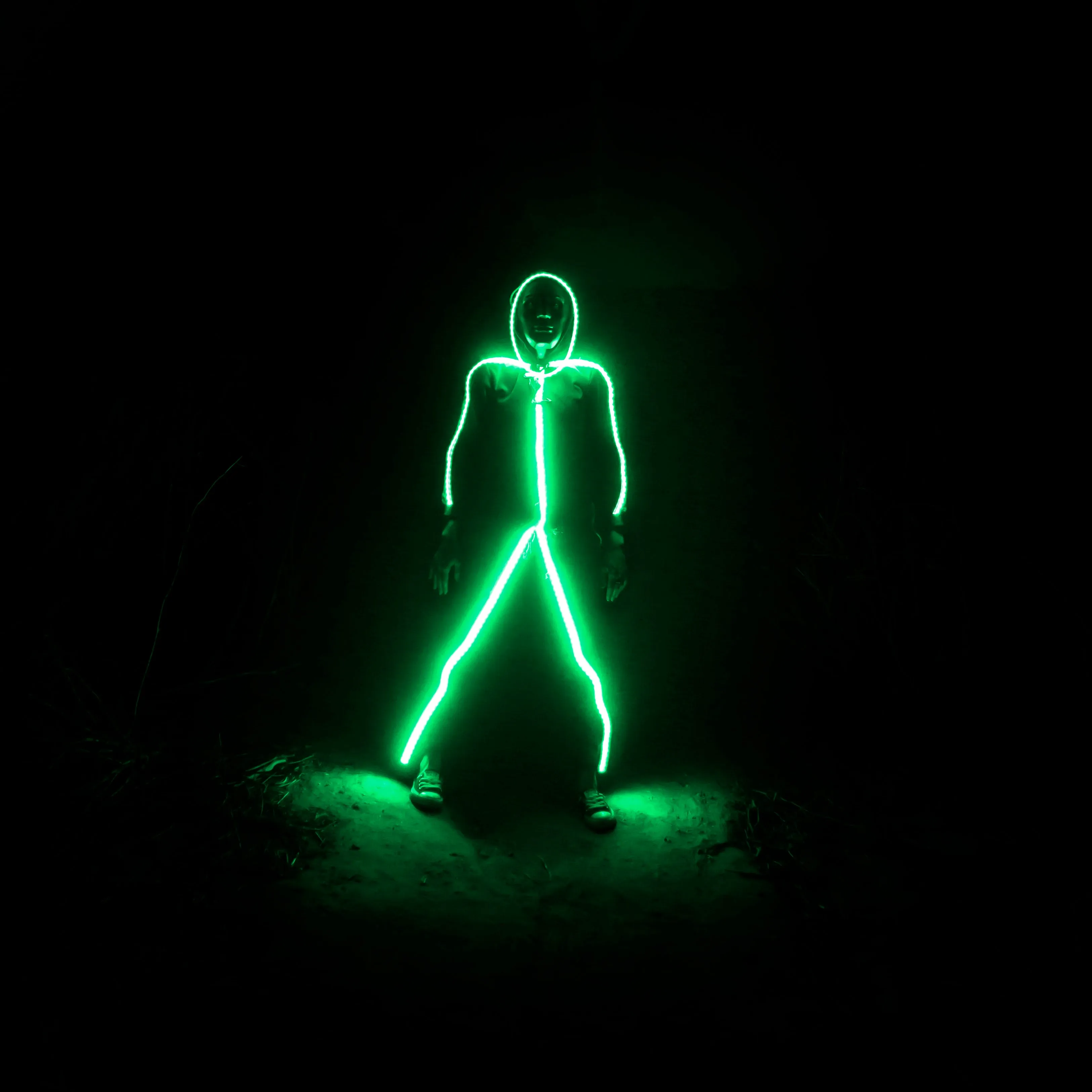 Adult LED stickman costume