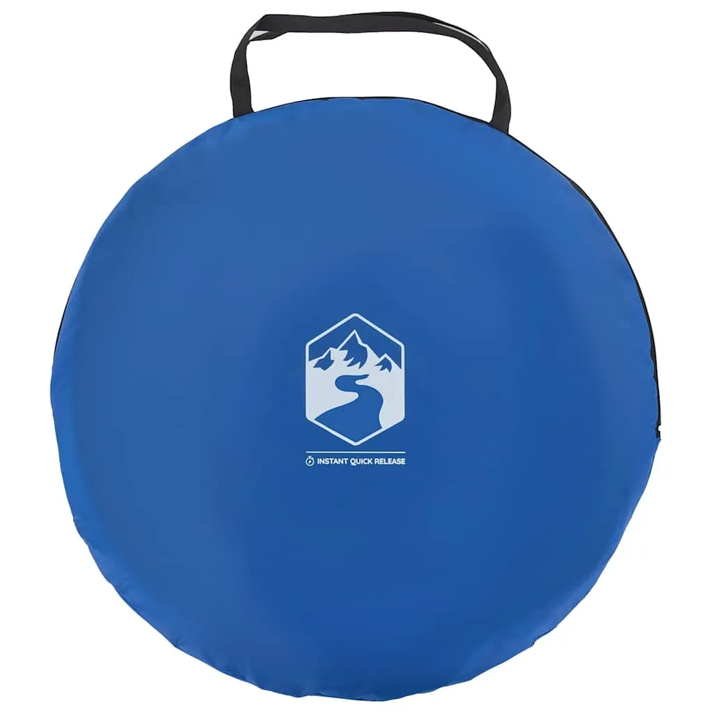 Beach Tent 2-Person Azure Blue Pop-up Waterproof