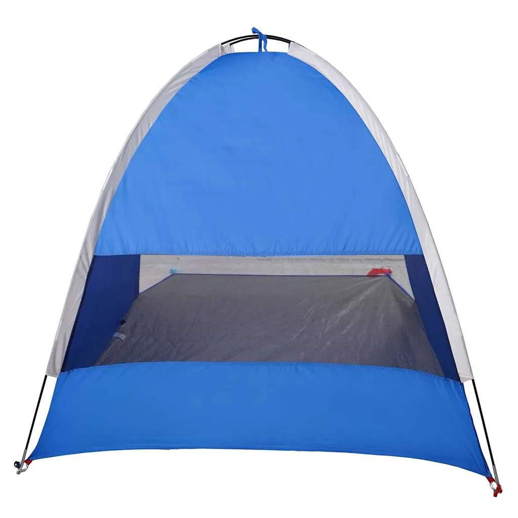 Beach Tent 3-Person Azure Blue Waterproof