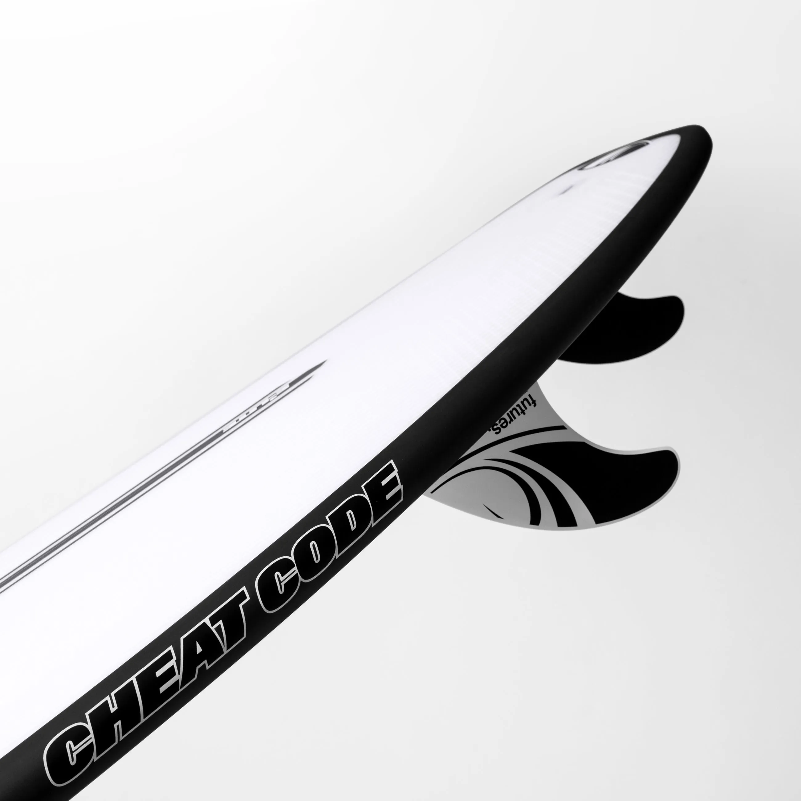 CHEAT CODE (E3 LITE) 5'8" x 20.0 X 2.65 - 32.60L, Squash, 5x  Futures Fin Boxes, Epoxy E3 - ID:875997