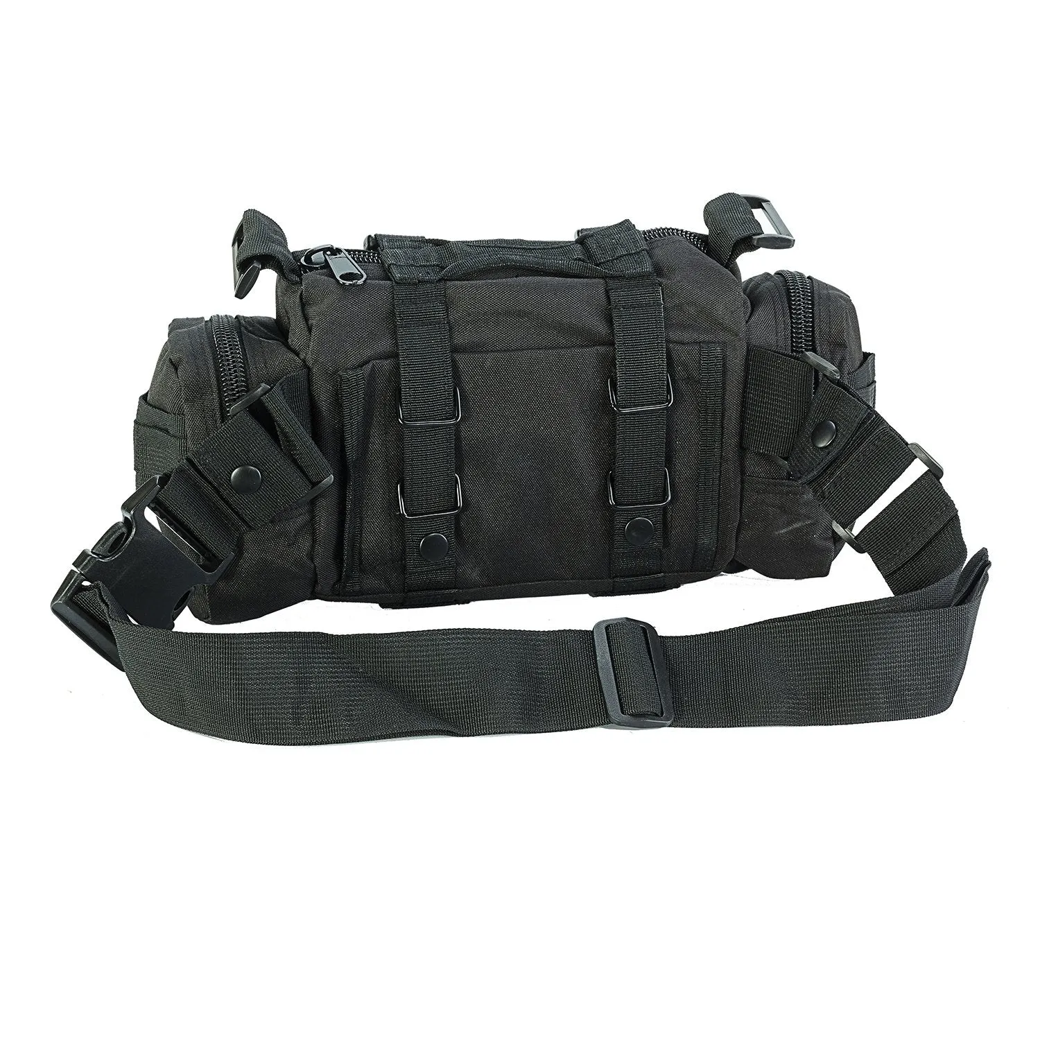 Crocox MOLLE Tactical Backpack Bag Military Pouches Rucksack Canvas Army Hiking