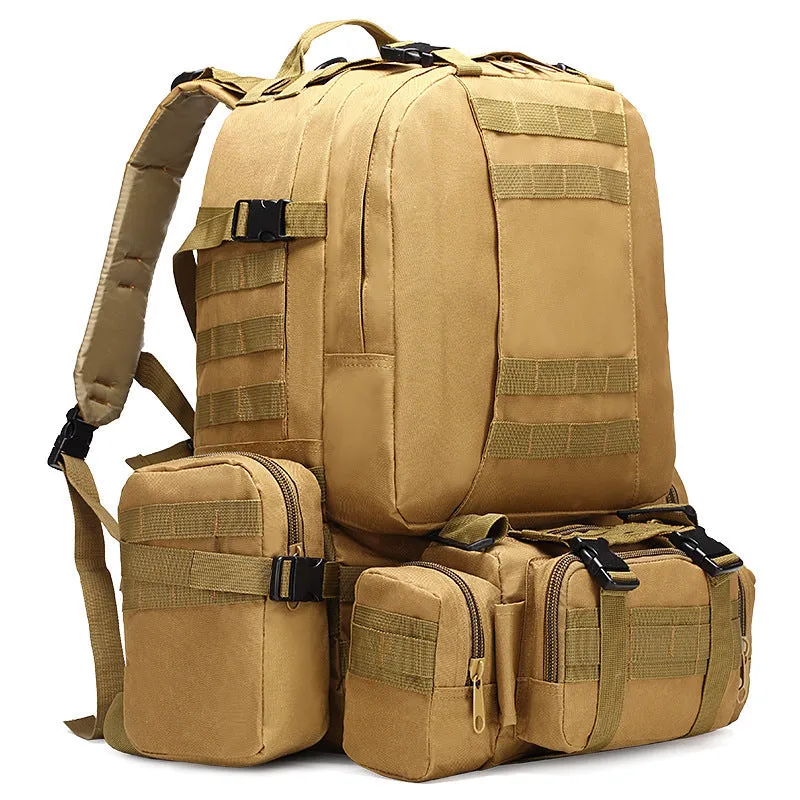 Crocox MOLLE Tactical Backpack Bag Military Pouches Rucksack Canvas Army Hiking