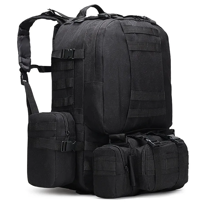Crocox MOLLE Tactical Backpack Bag Military Pouches Rucksack Canvas Army Hiking