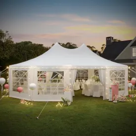 EROMMY 29x23 White Wedding Tent