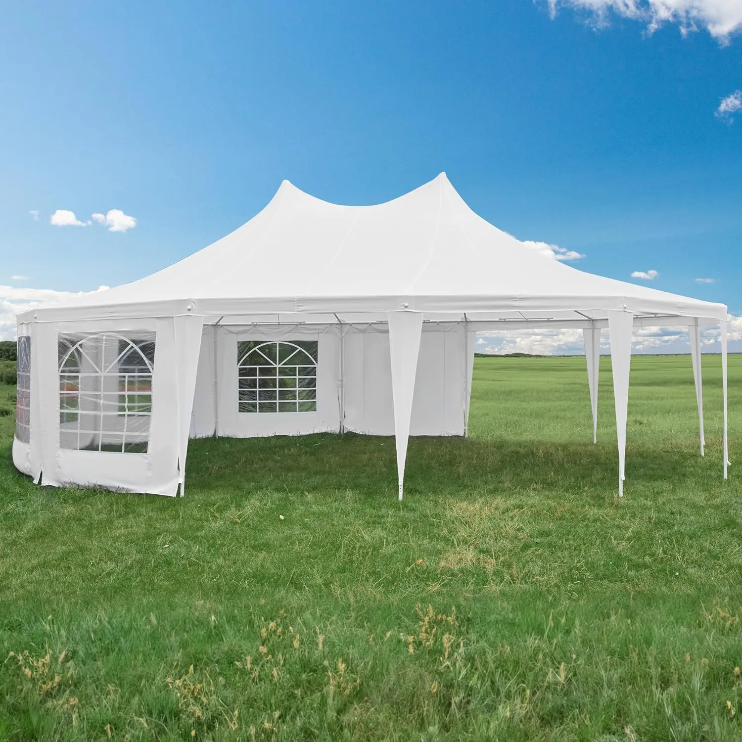 EROMMY 29x23 White Wedding Tent