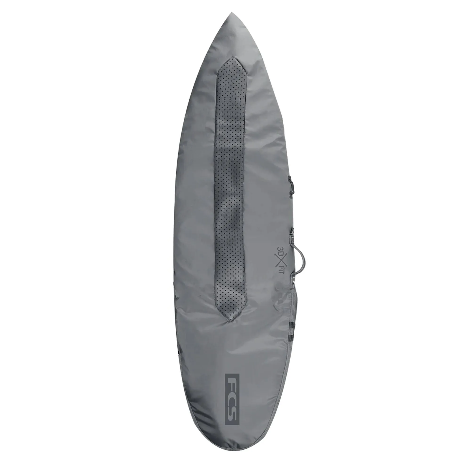 FCS 3DxFit Day All Purpose Surfboard Bag - Steel Grey