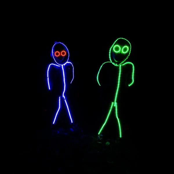 Kids LED stickman costume
