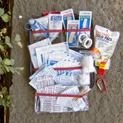 Lifeline Deluxe Hard-Shell Foam First Aid Kit - 121 Piece