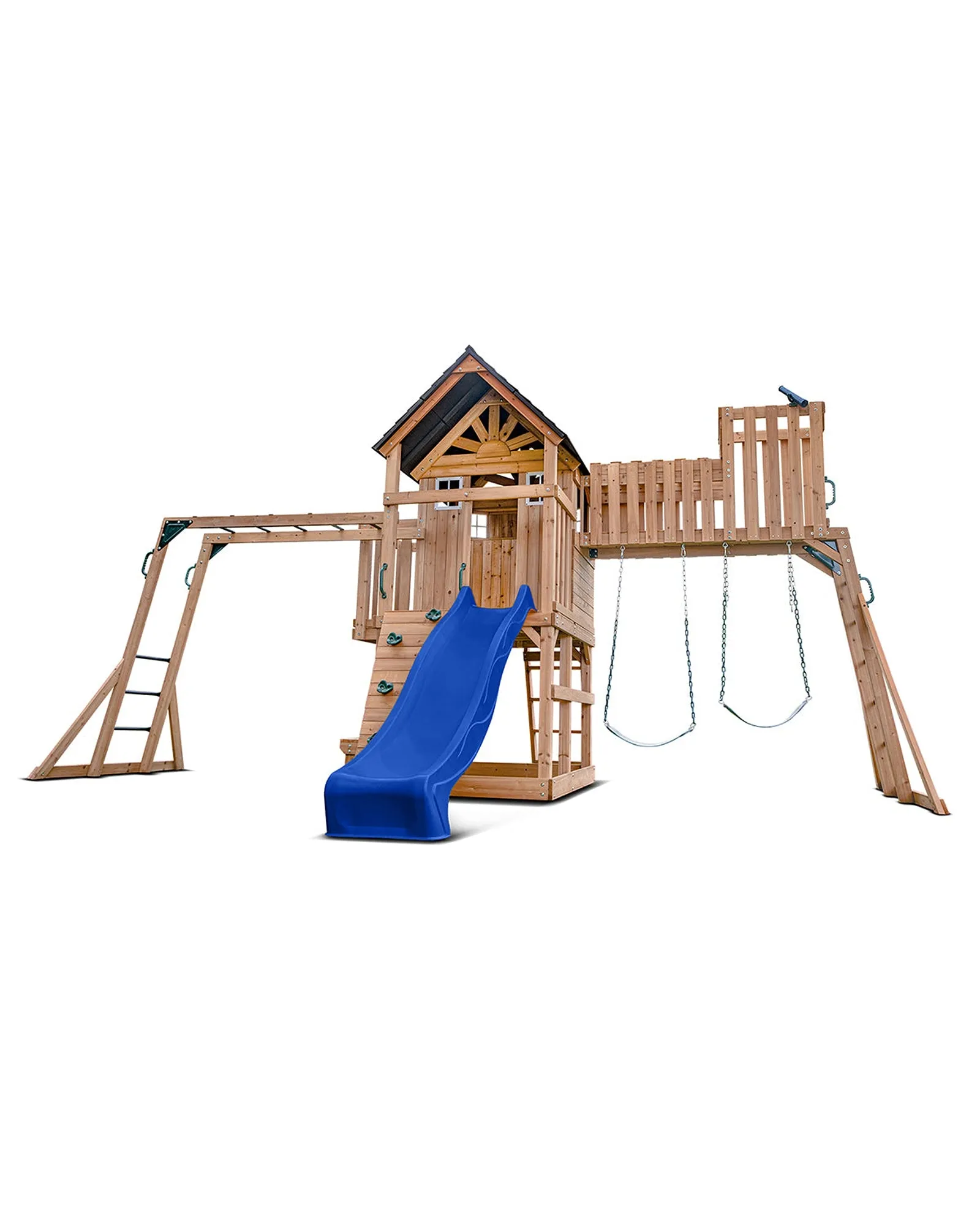 Lifespan Kids Kensington Play Centre Set with 2.2m Blue Slide