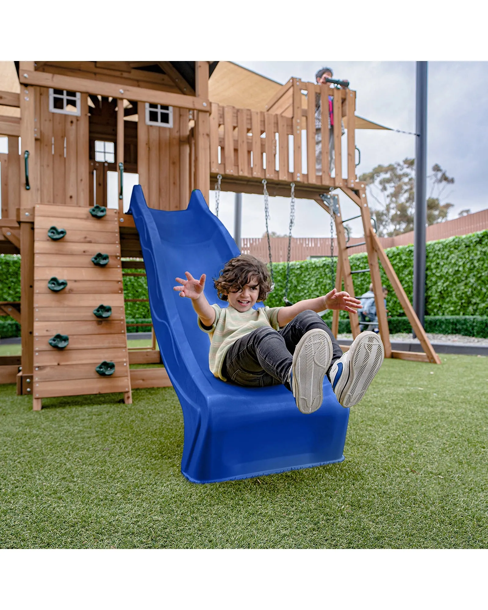 Lifespan Kids Kensington Play Centre Set with 2.2m Blue Slide