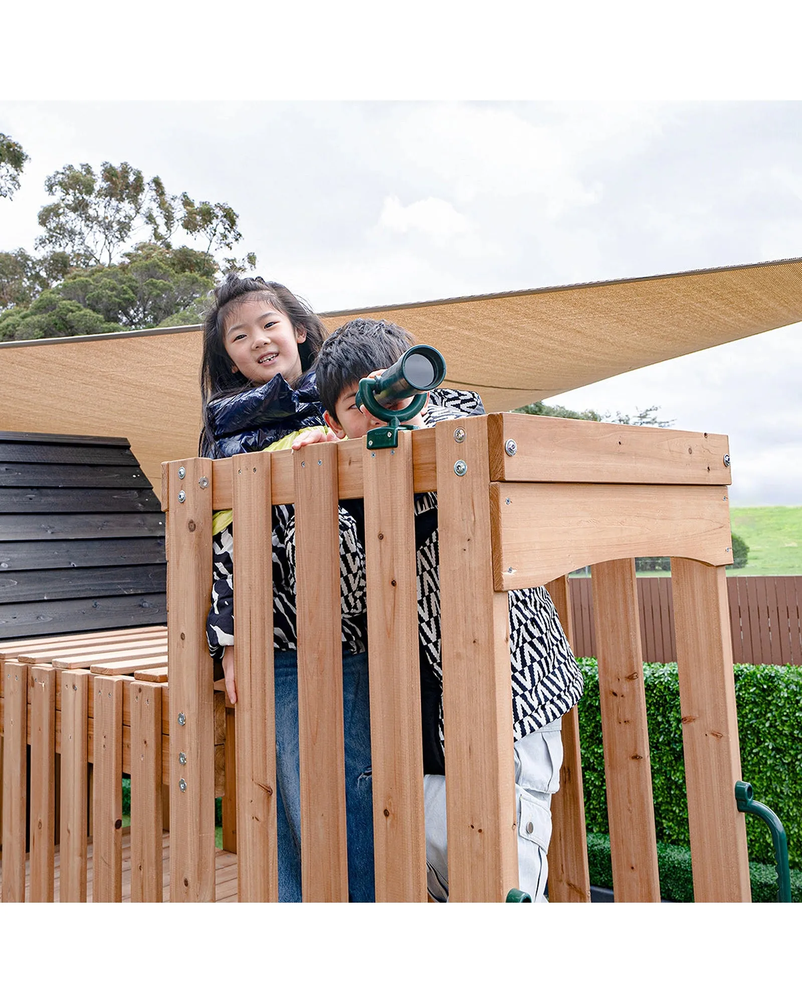 Lifespan Kids Kensington Play Centre Set with 2.2m Green Slide