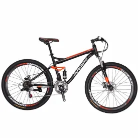 Mountain Bike EUROBIKE S7 BMX 27.5"21 Speed  Dual Disc Brake Bike