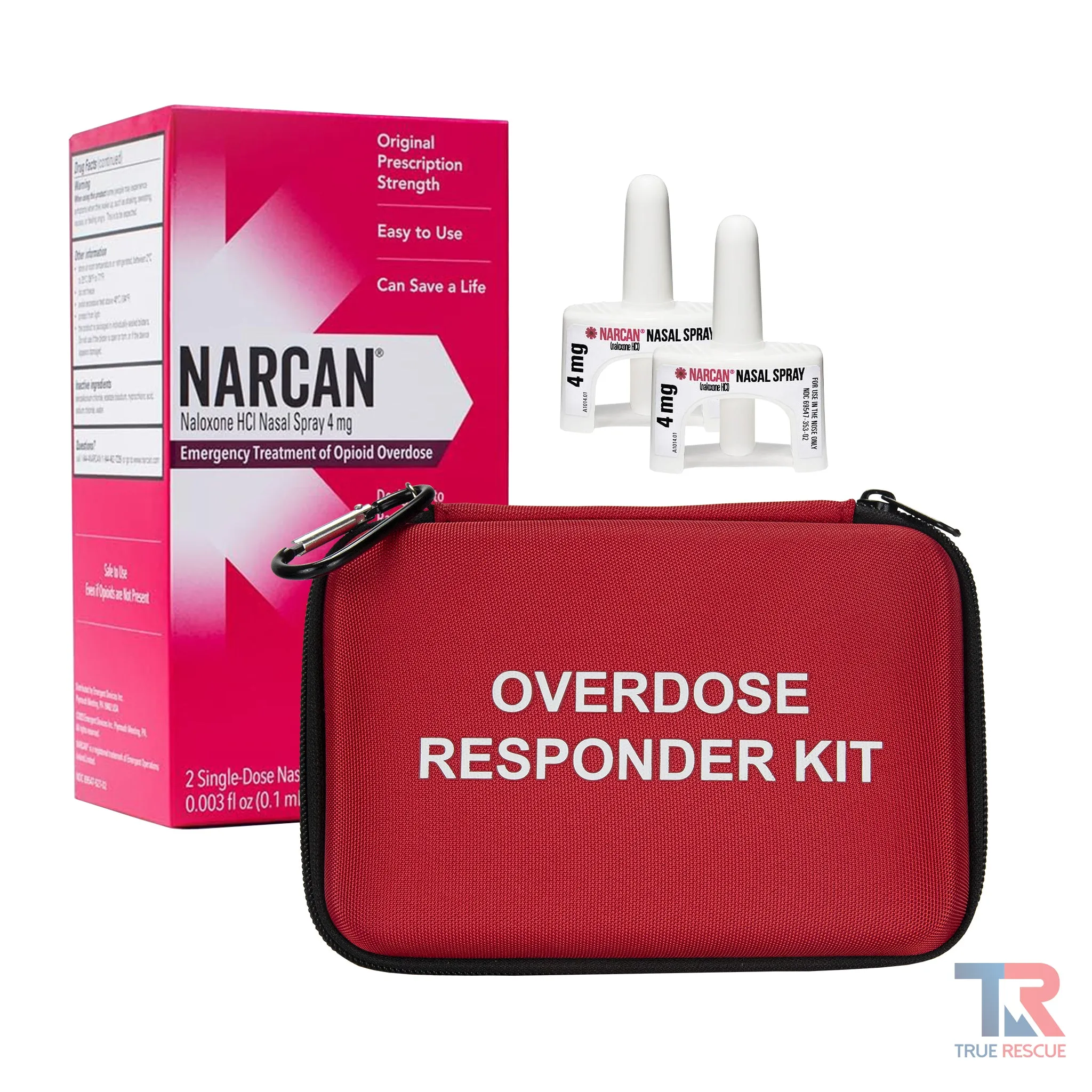 Overdose Bundle: NARCAN Nasal Spray 4 mg & Responder Kit