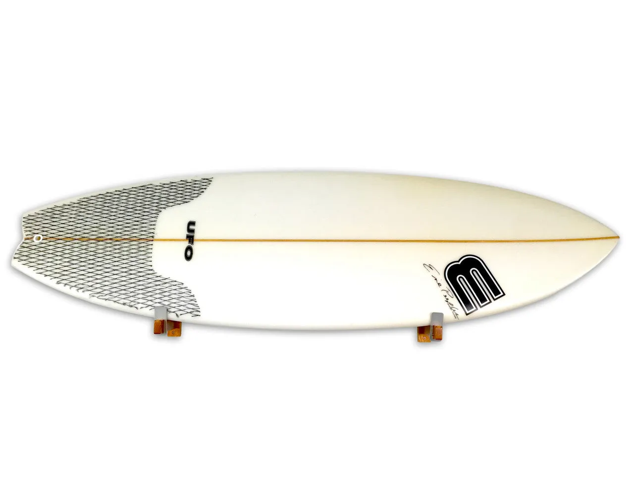 Timberlake Surfboard Display | Minimalist Wood Rack | Holds 20 lbs