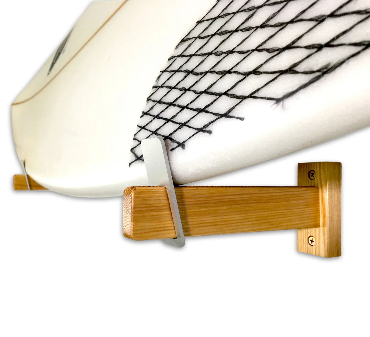 Timberlake Surfboard Display | Minimalist Wood Rack | Holds 20 lbs