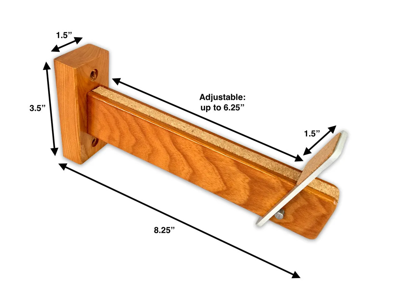 Timberlake Surfboard Display | Minimalist Wood Rack | Holds 20 lbs