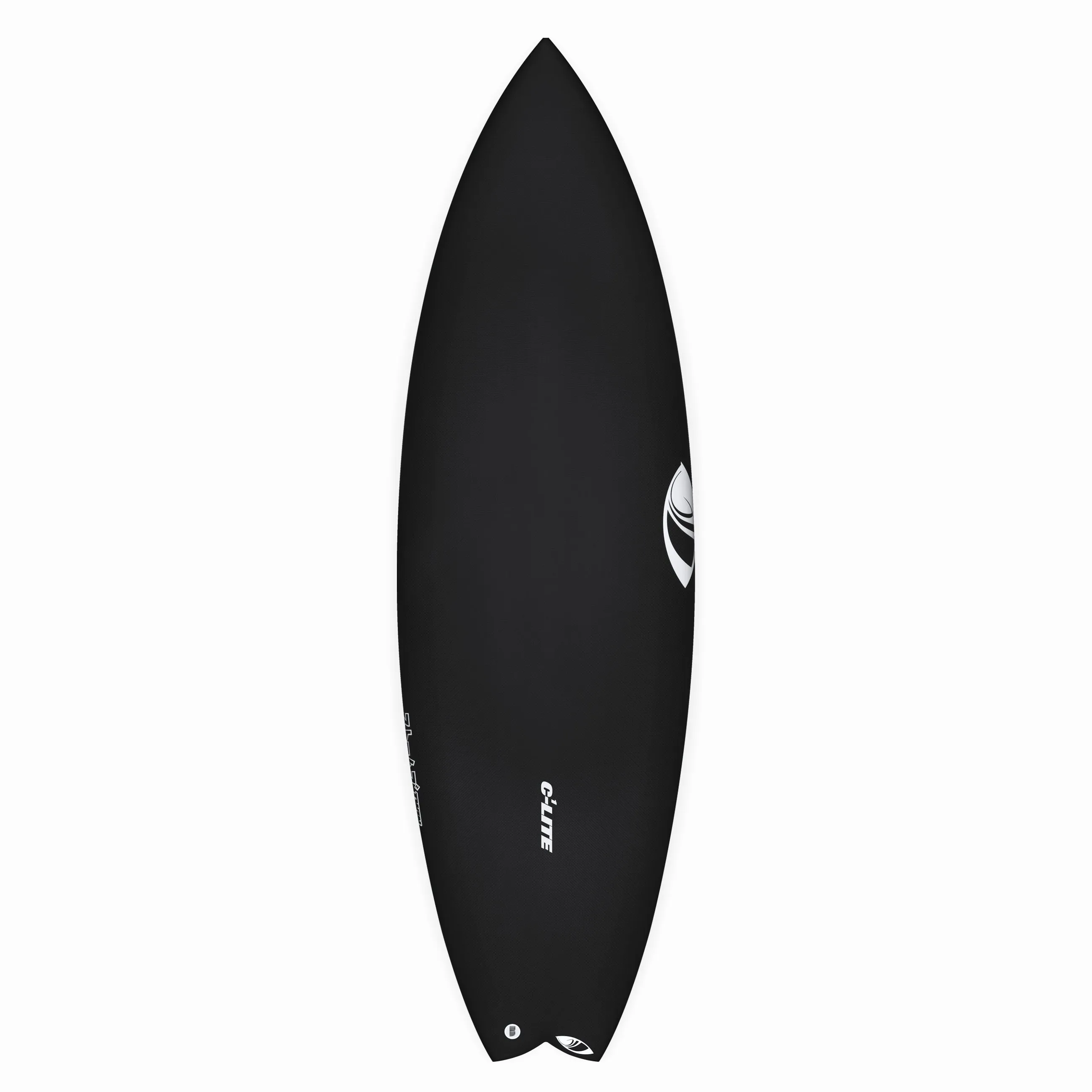 TWIN TURBO (C1 LITE) 5'8" x 19.63 X 2.5 - 30.00L, Swallow, 3x  FCS 2 Fin Boxes, C1 - ID:921864