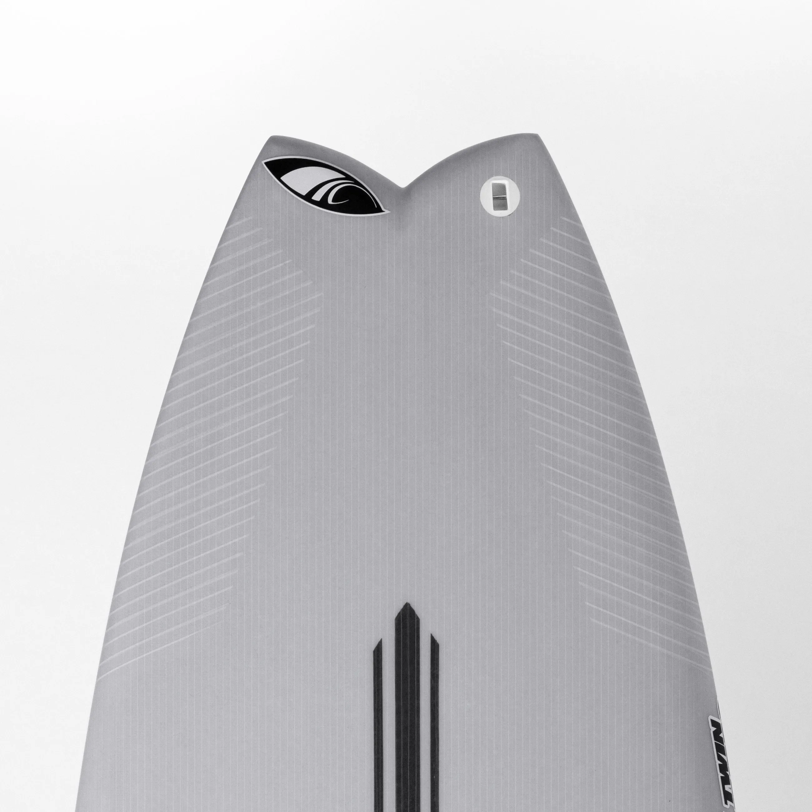 TWIN TURBO (E3 LITE) 5'9" x 19.75 X 2.5 - 30.60L, Swallow, 3x  Futures Fin Boxes, Epoxy E3 - ID:875754