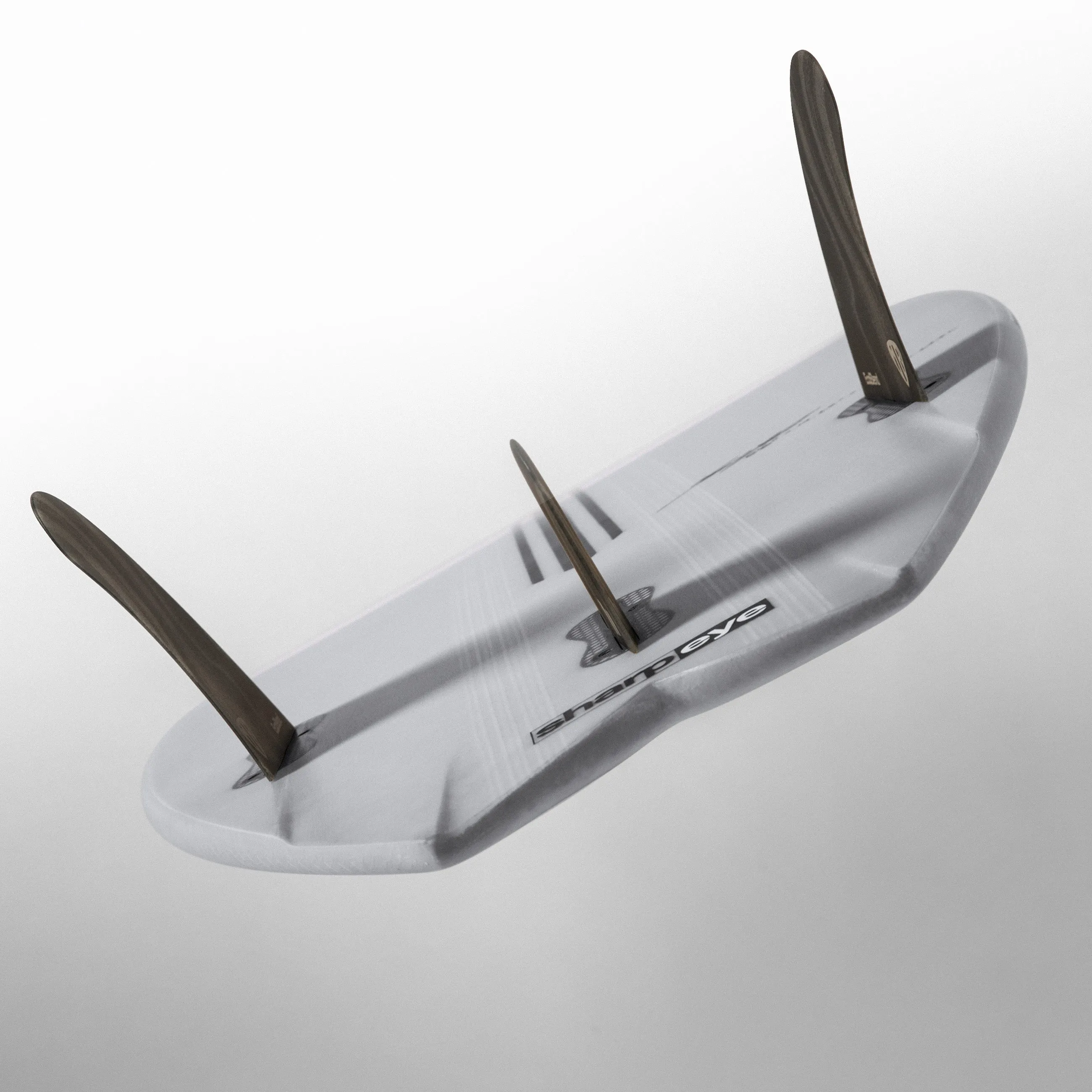 TWIN TURBO (E3 LITE) 5'9" x 19.75 X 2.5 - 30.60L, Swallow, 3x  Futures Fin Boxes, Epoxy E3 - ID:875754