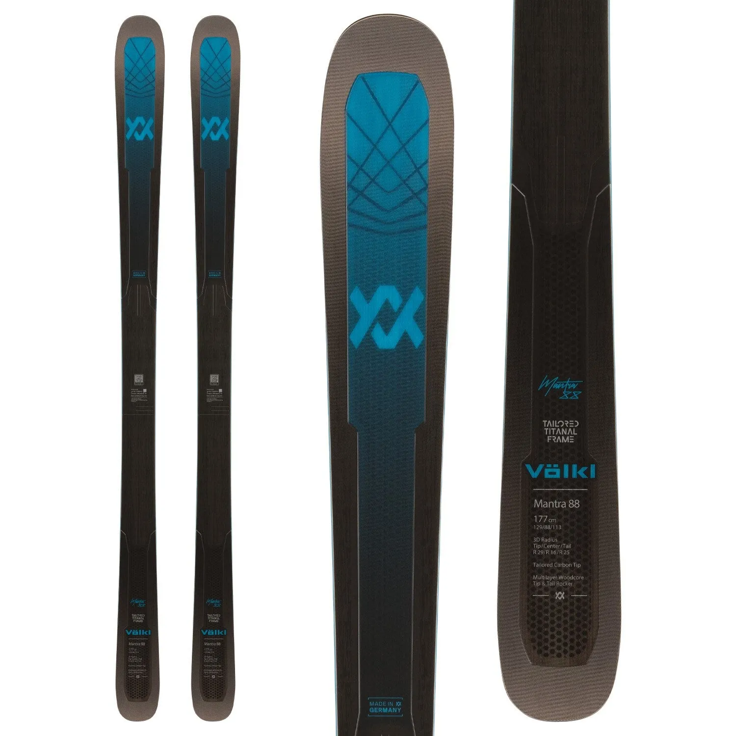 Volkl Mantra 88 Skis - Men's - 2025